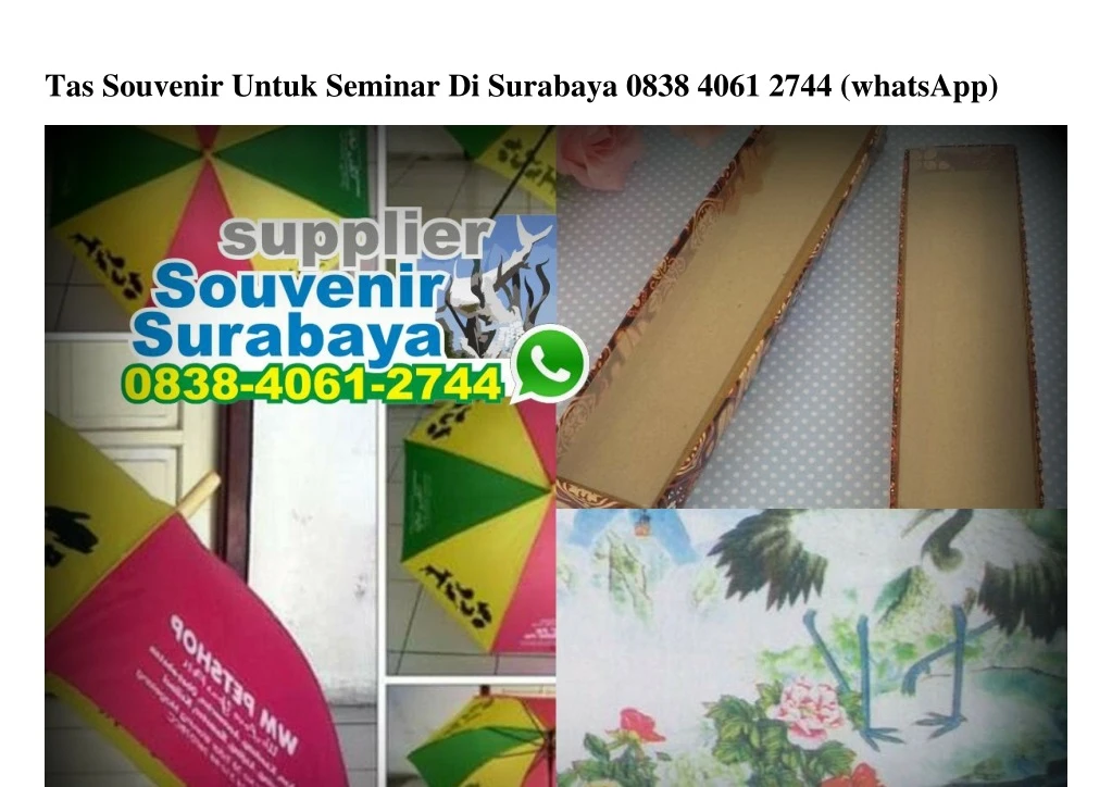 tas souvenir untuk seminar di surabaya 0838 4061