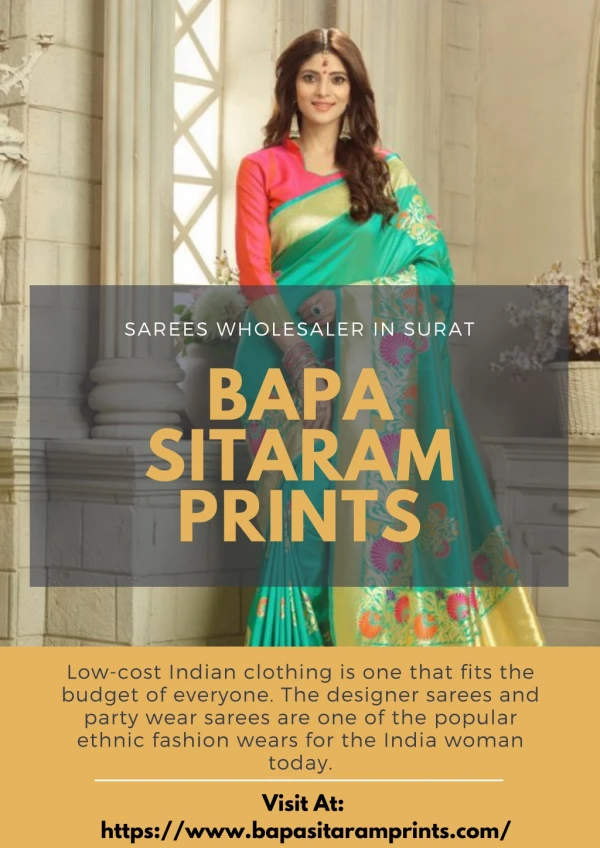 SAREES WHOLESALER IN SURAT