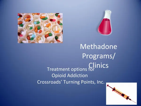 Methadone Programs