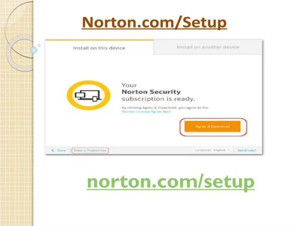 norton com setup