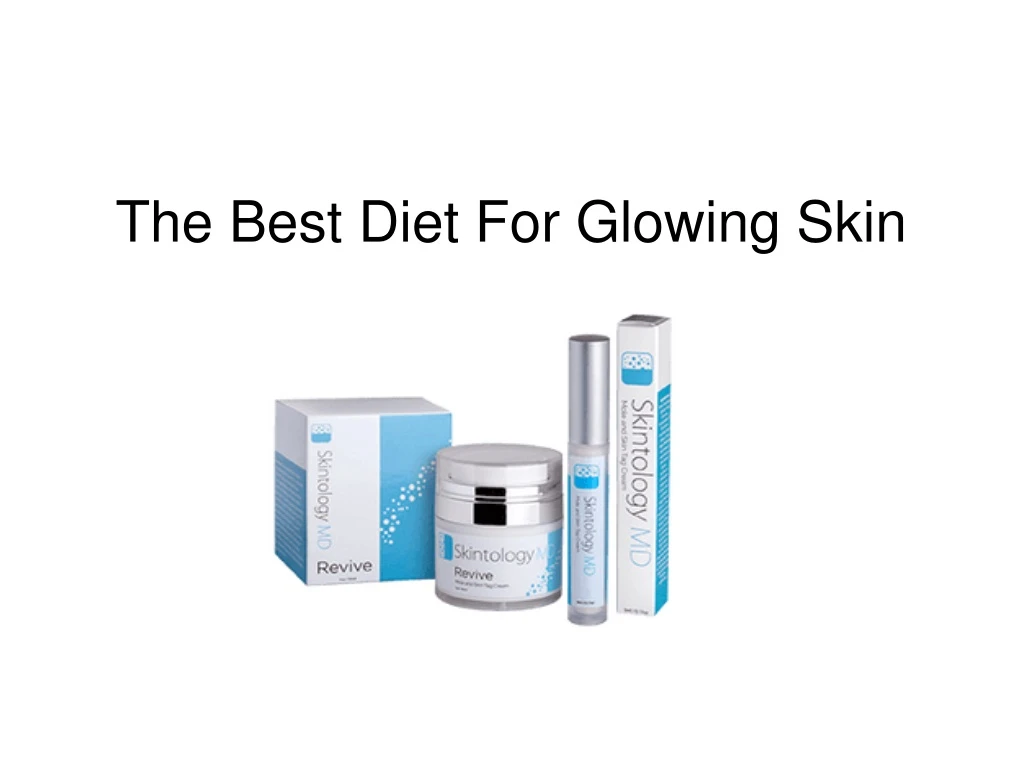 the best diet for glowing skin