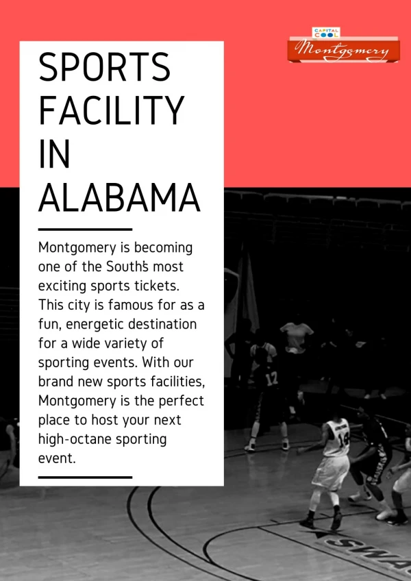 Find Sports Facility In Alabama