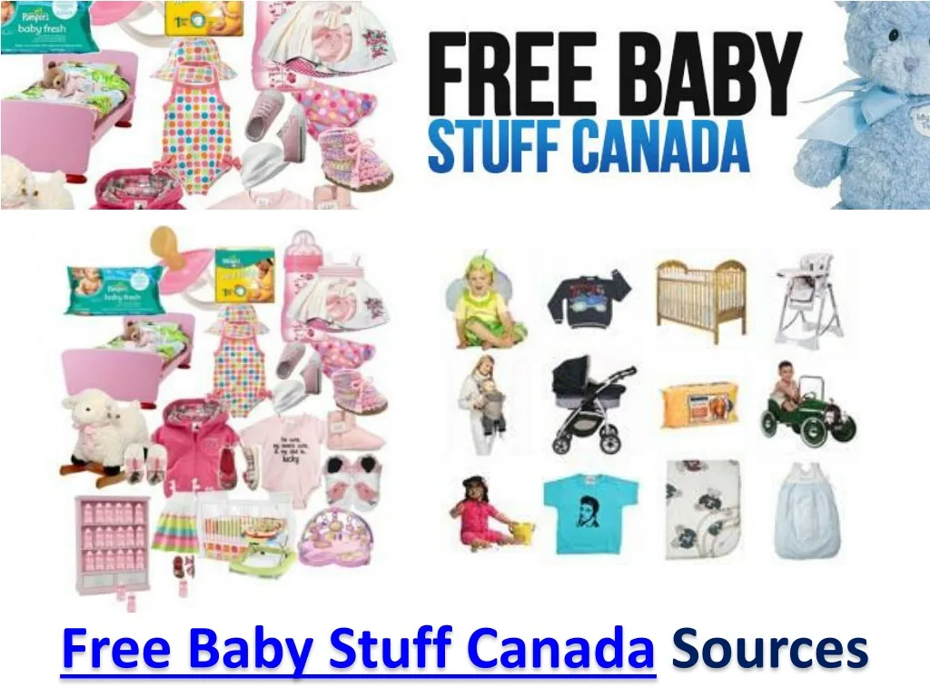 free baby stuff canada sources