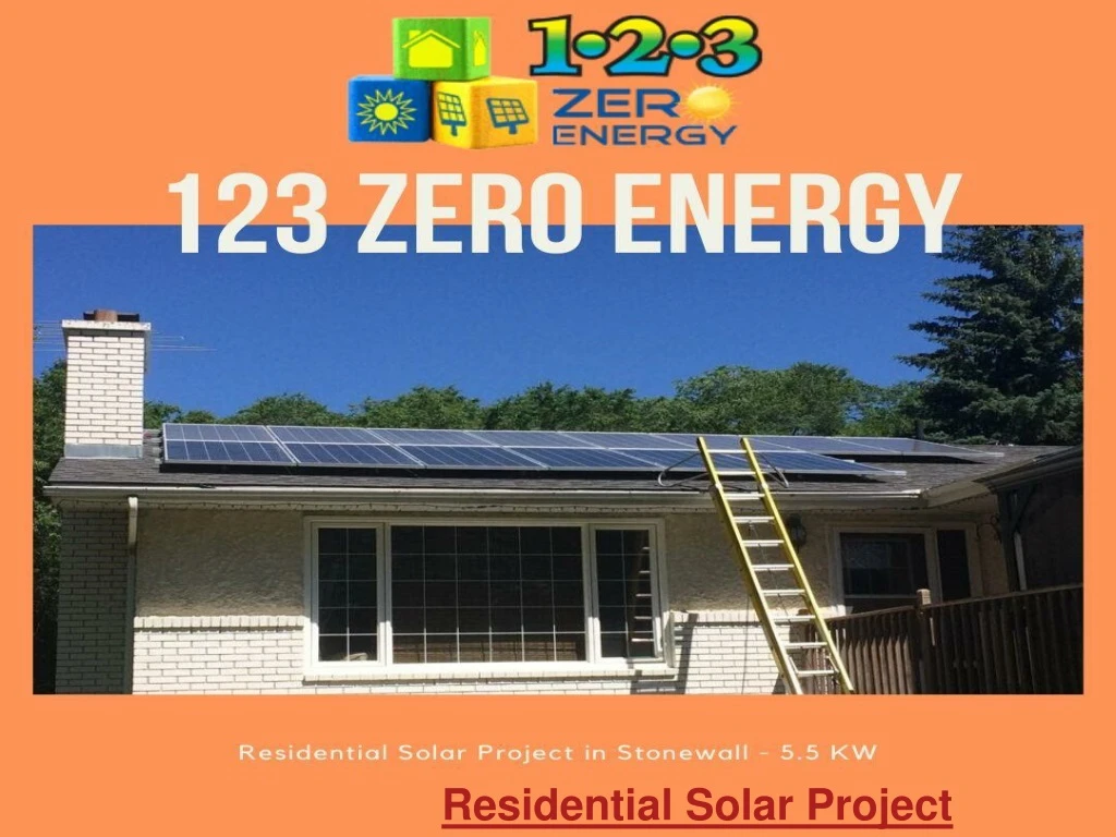 residential solar project