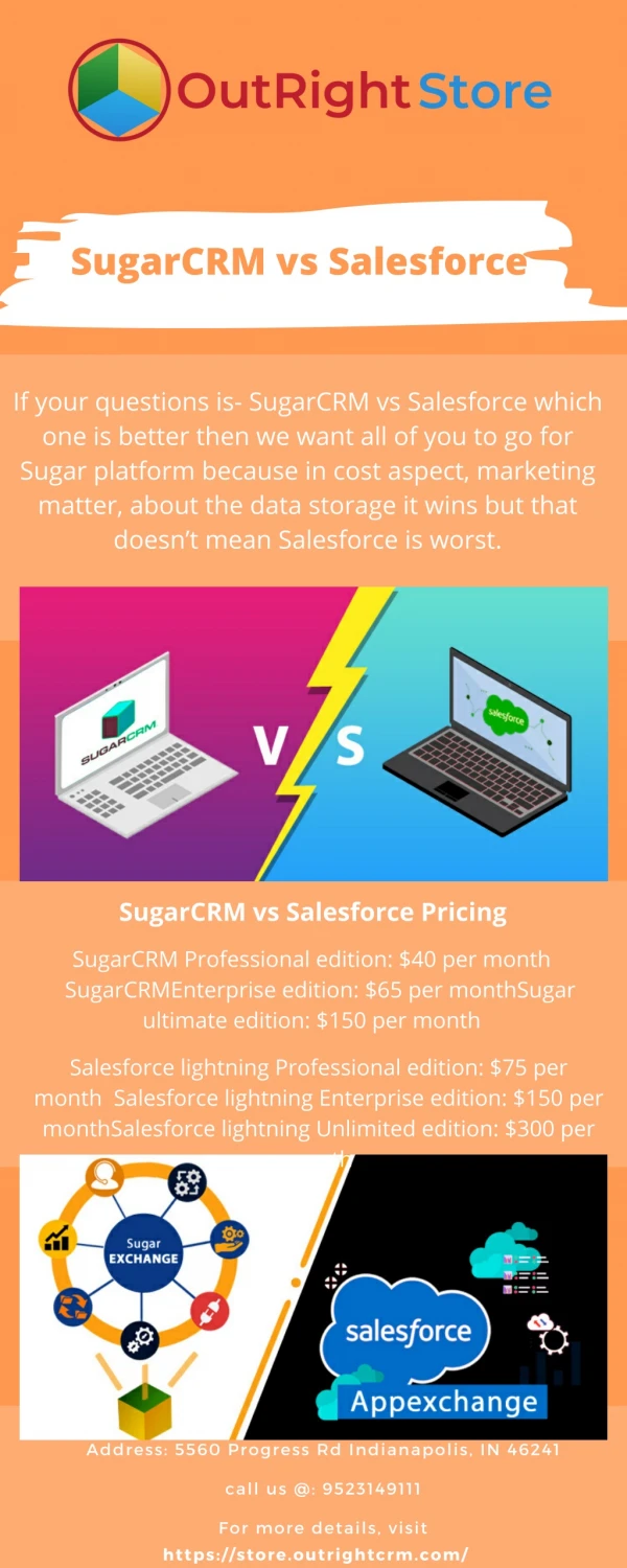 SugarCRM vs Salesforce