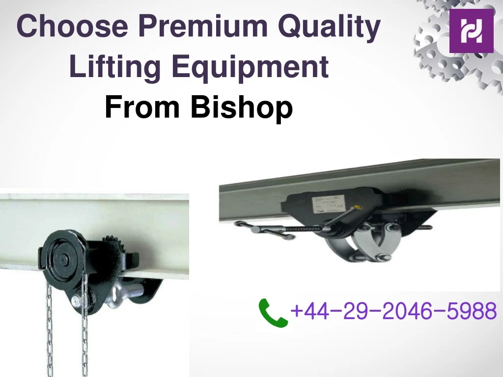 choose premium quality lifting equipment from