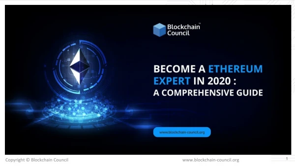Become an Ethereum Expert in 2020: A Comprehensive Guide