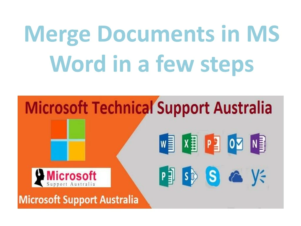 merge documents in ms word in a few steps