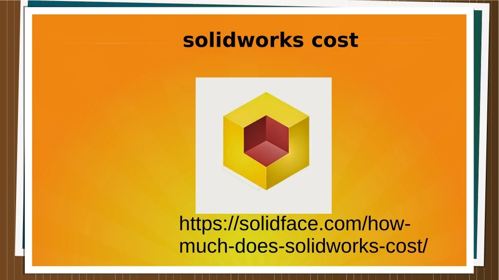 solidworks cost