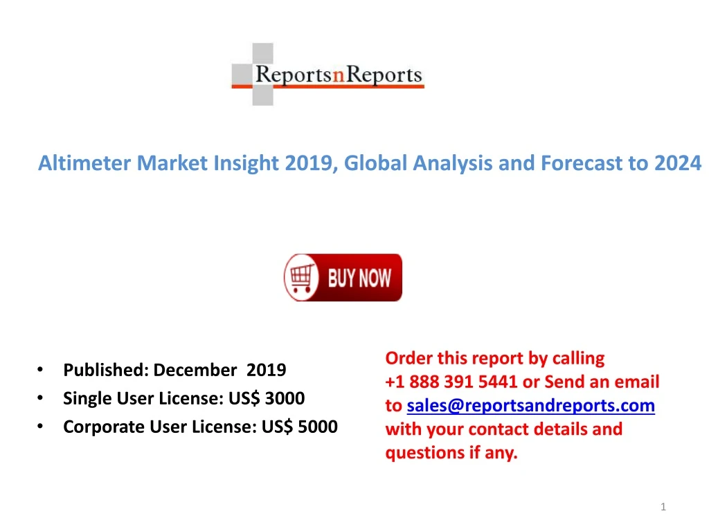 altimeter market insight 2019 global analysis