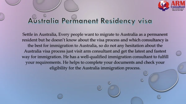 Get some tips for the Australia Permanent Residency Visa