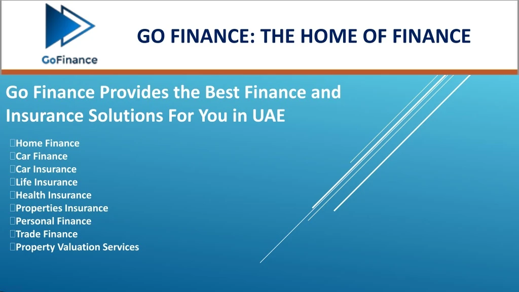 go finance the home of finance