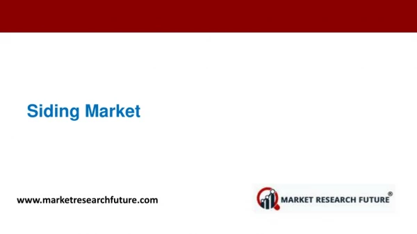 siding market