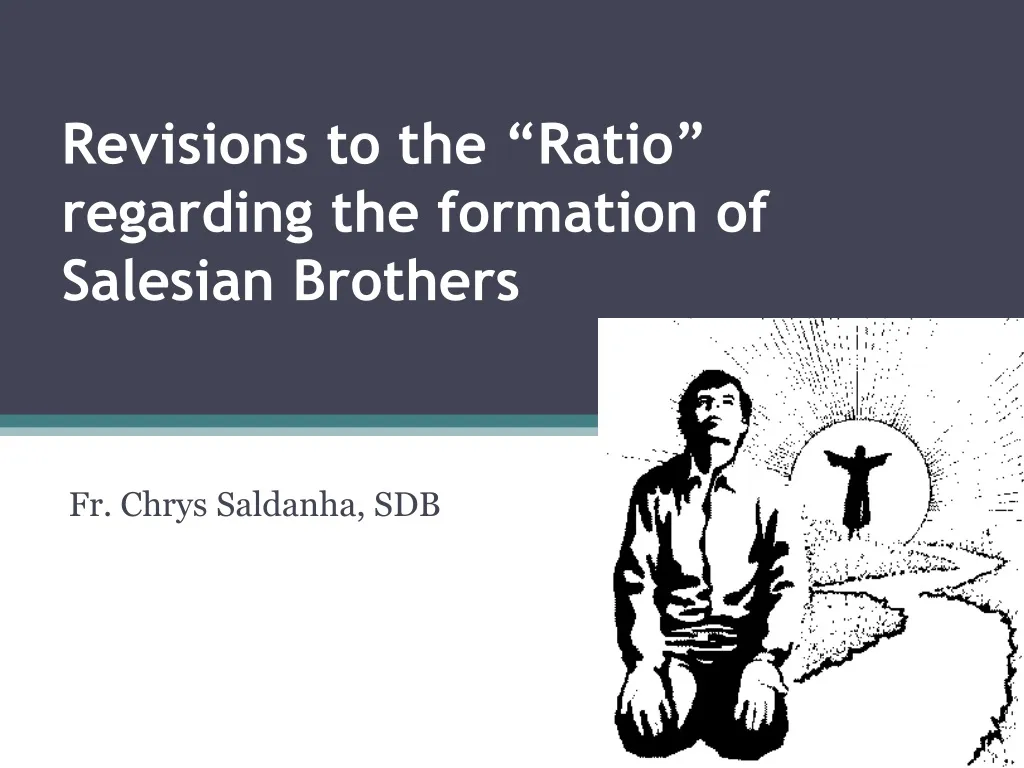 revisions to the ratio regarding the formation of salesian brothers