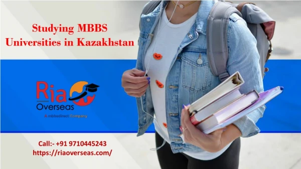 MBBS Universities in Kazakhstan