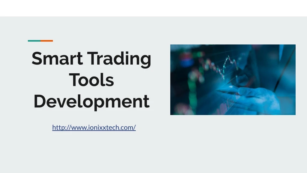 smart trading tools development