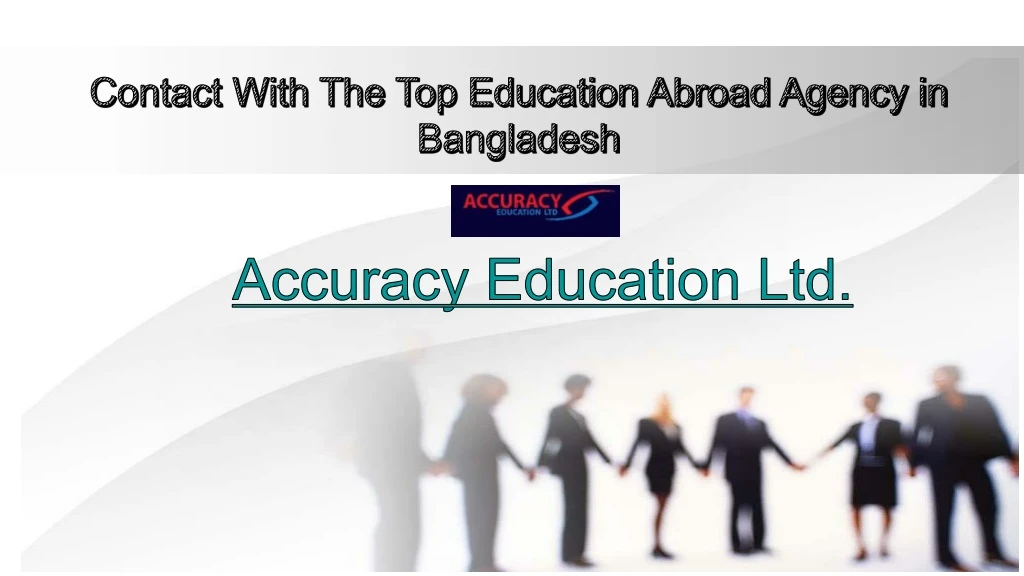 contact with the top education abroad agency in bangladesh