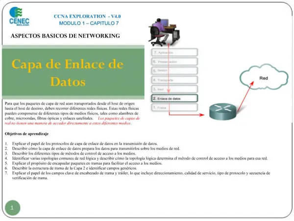 Capa de Enlace de Datos