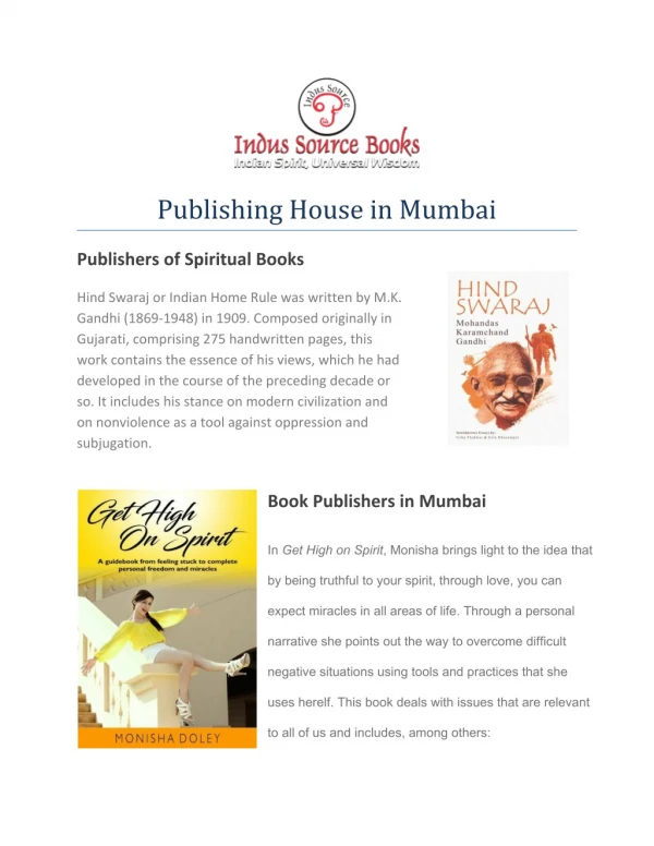 Publishing House in Mumbai