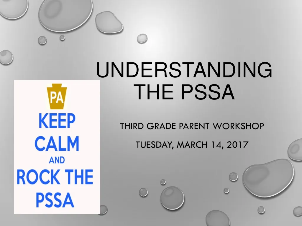 understanding the pssa