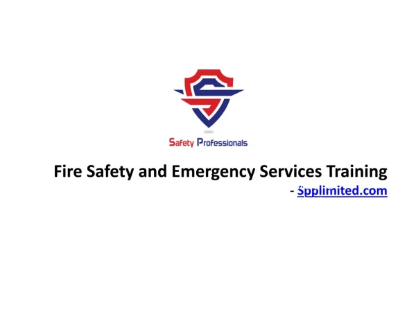 Fire Safety Training in Chennai