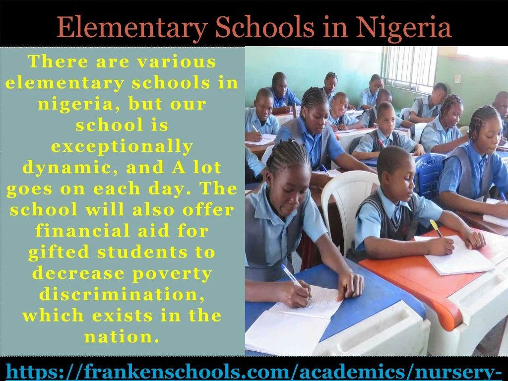 elementary schools in nigeria