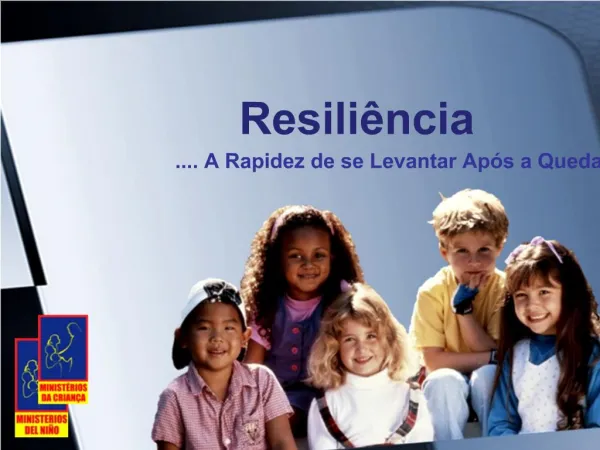 Resili ncia .... A Rapidez de se Levantar Ap s a Queda