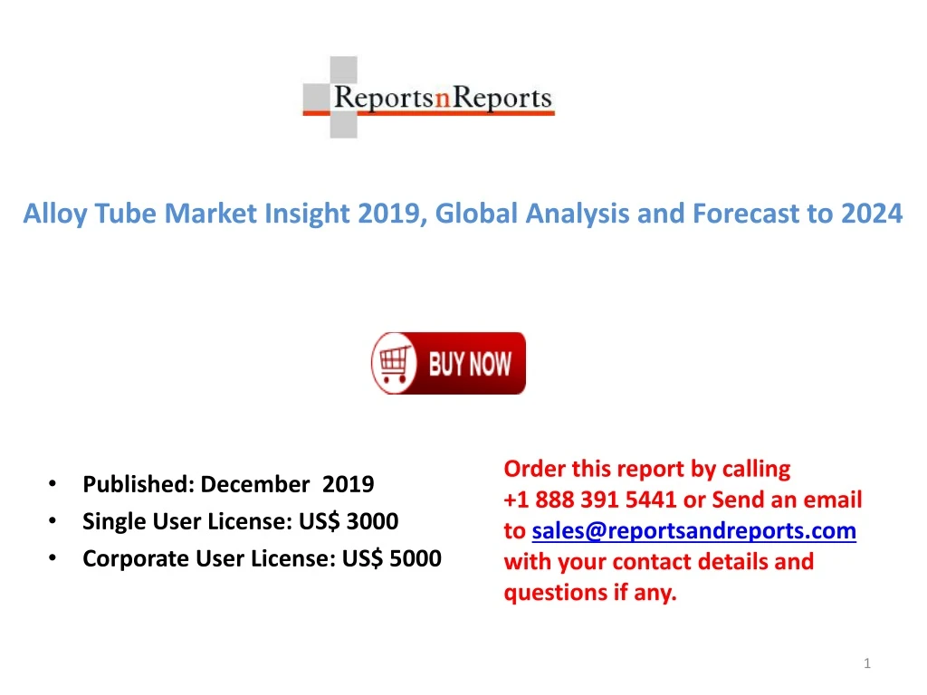 alloy tube market insight 2019 global analysis