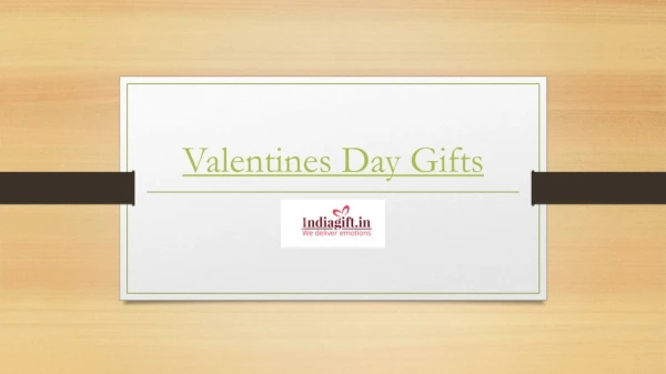 Valentine Day Gifts Online - Indiagift.in