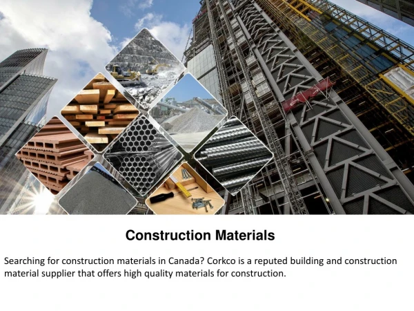 construction materials