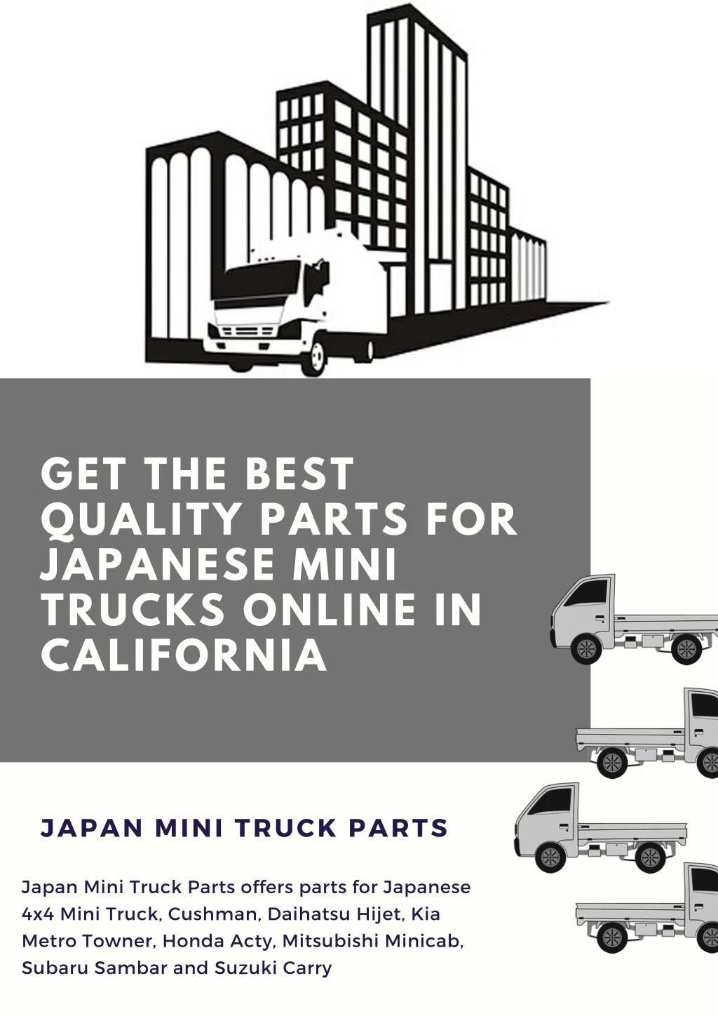 get the best quality parts for japanese mini