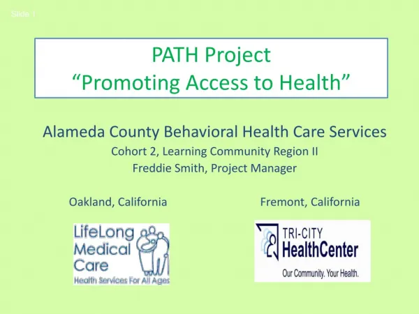 PATH Project “Promoting Access to Health”