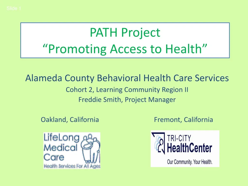 path project promoting access to health