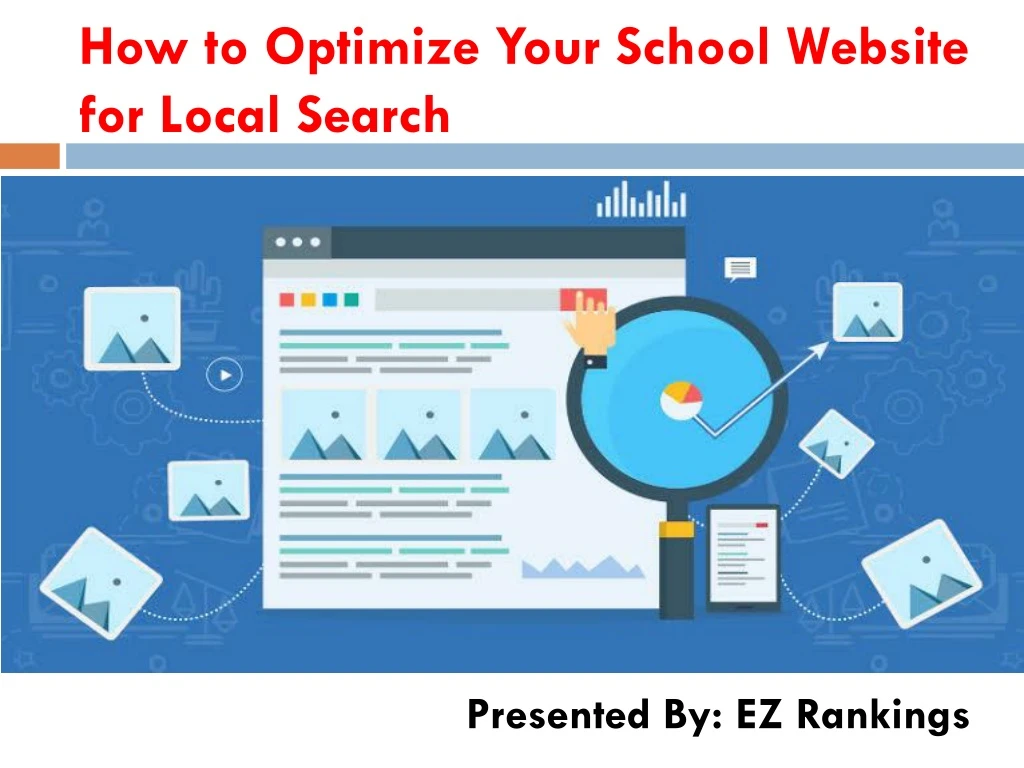 how to optimize your school website for local search