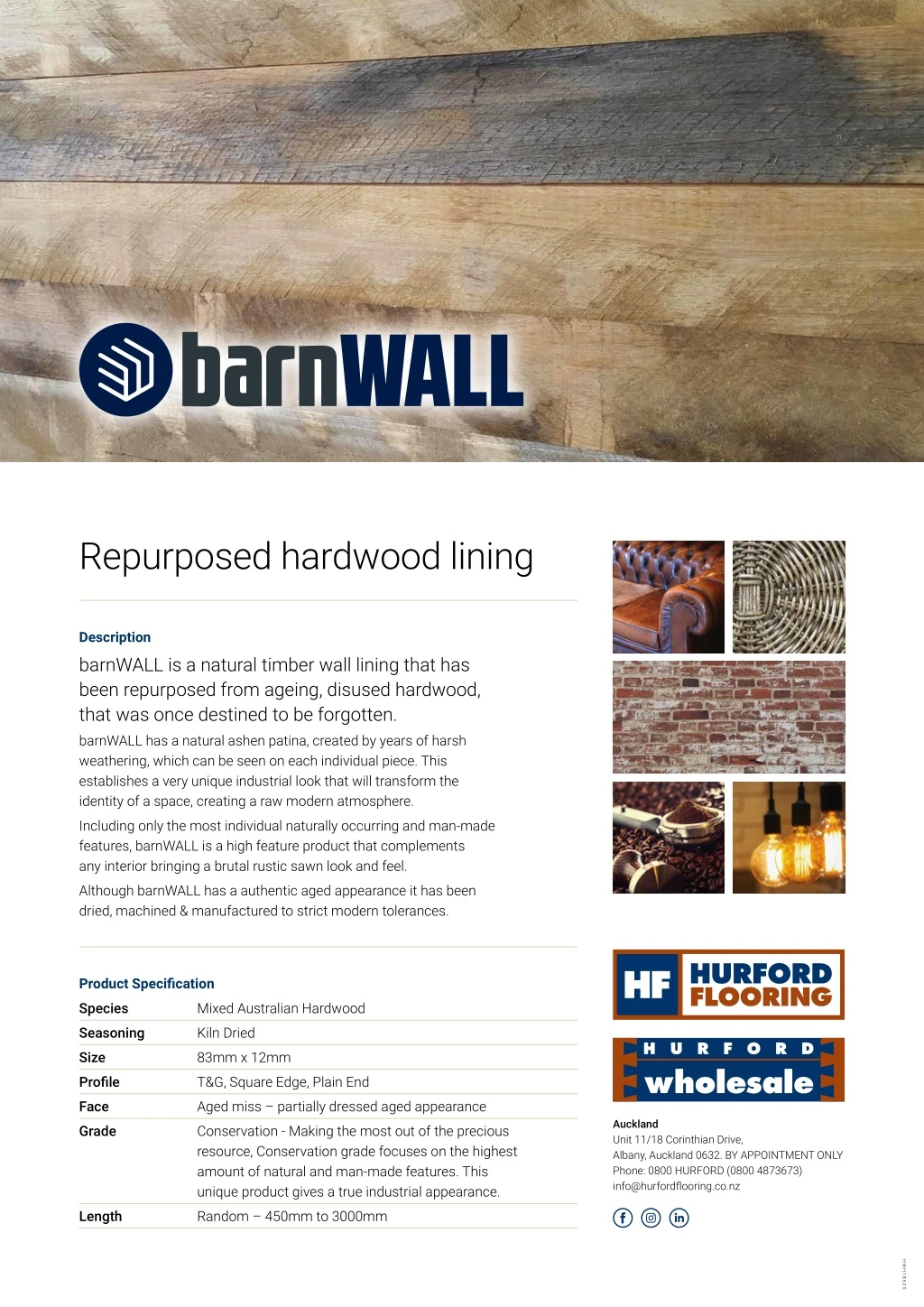 repurposed hardwood lining