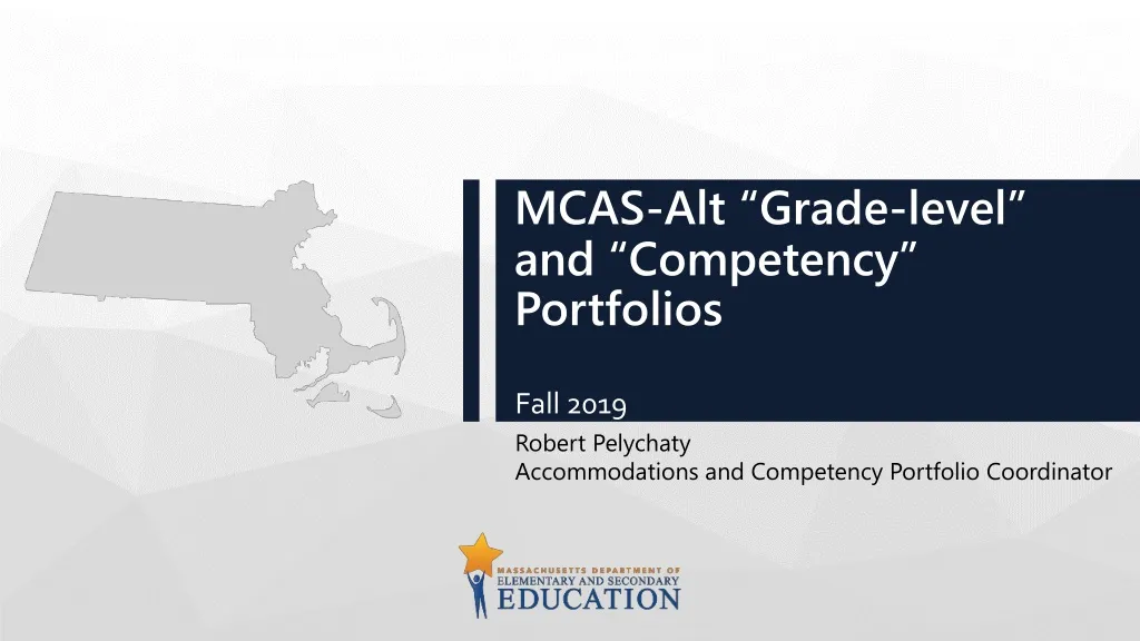 mcas alt grade level and competency portfolios