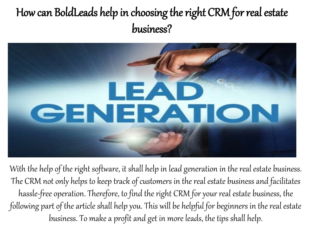 how can how can boldleads boldleads help