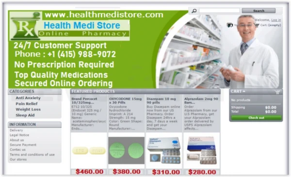 Buy Oxycodone Online, Buy OxyContin Online, Buy Oxycodone 30mg Online at healthmedistore.com