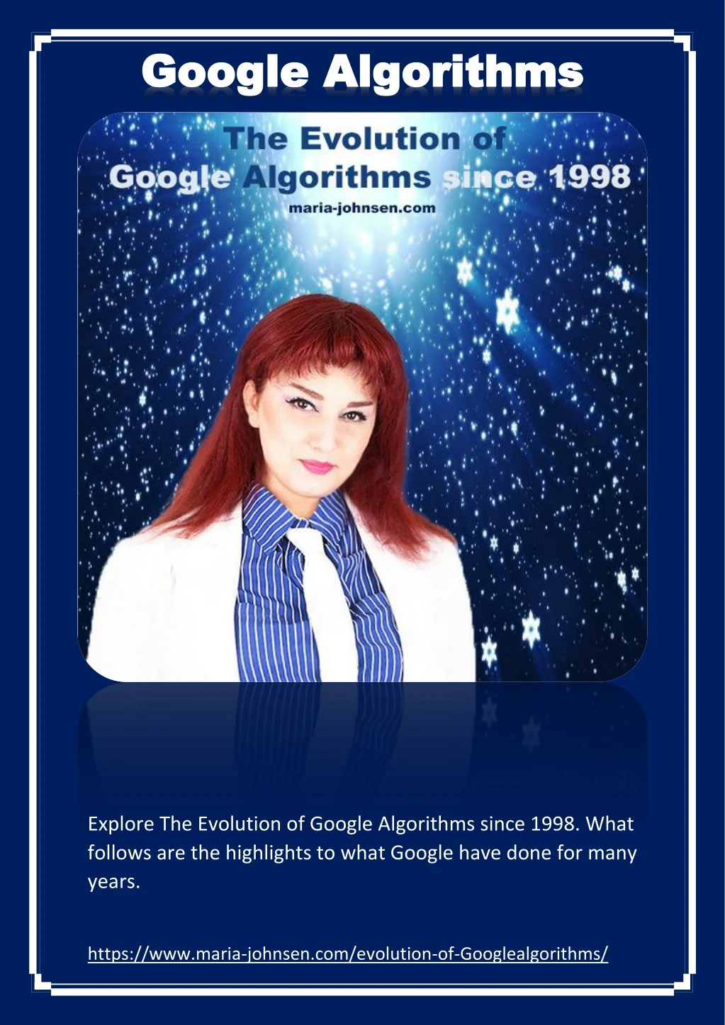 google algorithms google algorithms