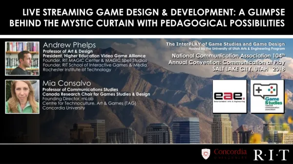 The InterPLAY of Game Studies and Game Design