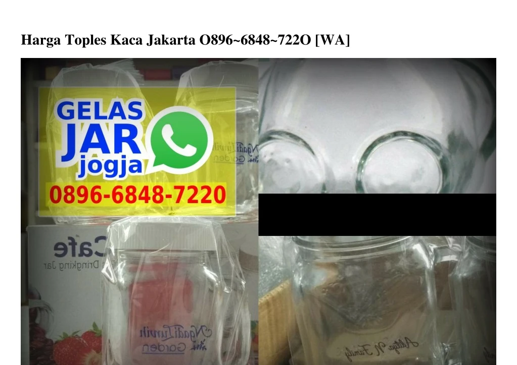 harga toples kaca jakarta o896 6848 722o wa