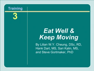 Eat Well Keep Moving