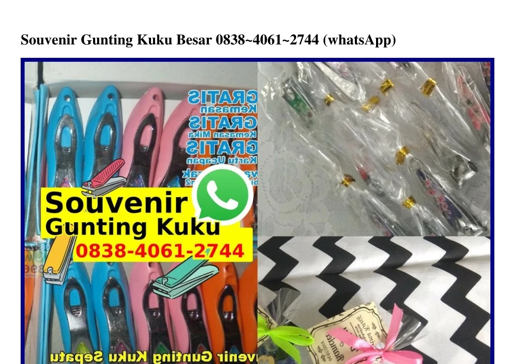 souvenir gunting kuku besar 0838 4061 2744