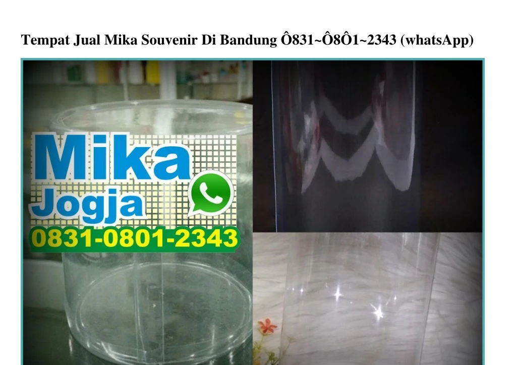 tempat jual mika souvenir di bandung 831 8 1 2343