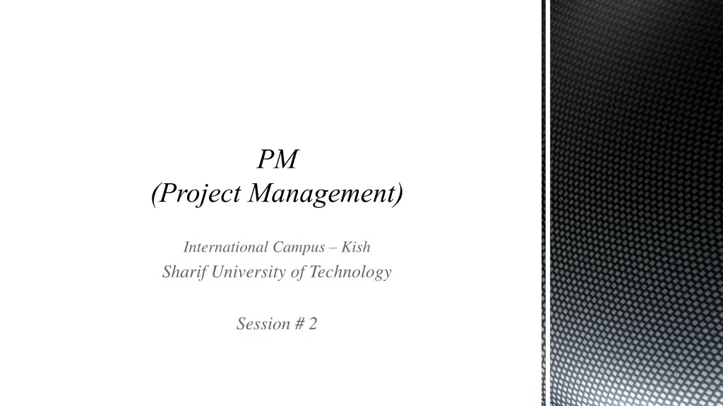 pm project management