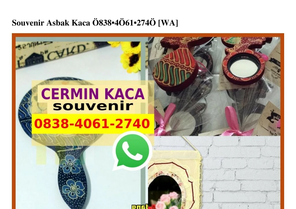 souvenir asbak kaca 838 4 61 274 wa