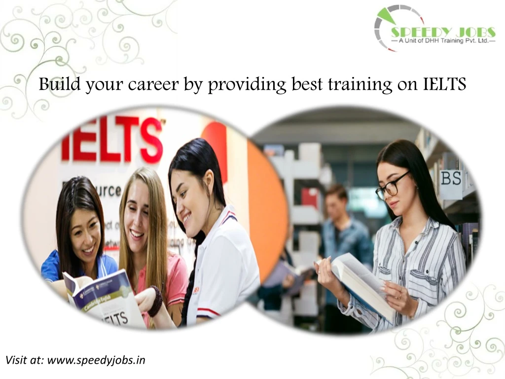 build your career by providing best training