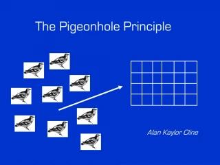 The Pigeonhole Principle