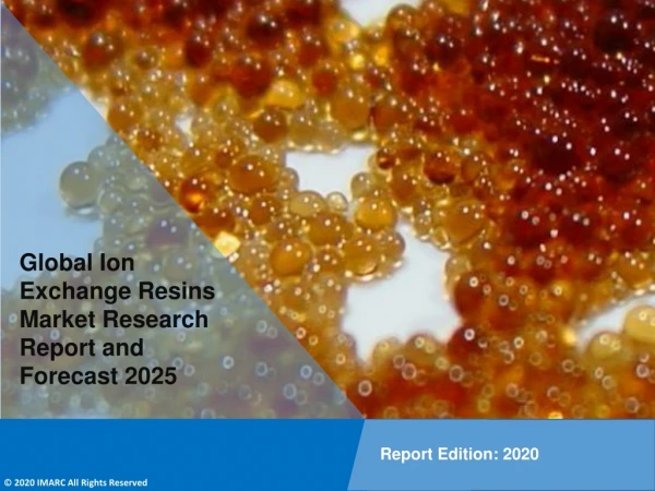 global ion exchange resins market research report