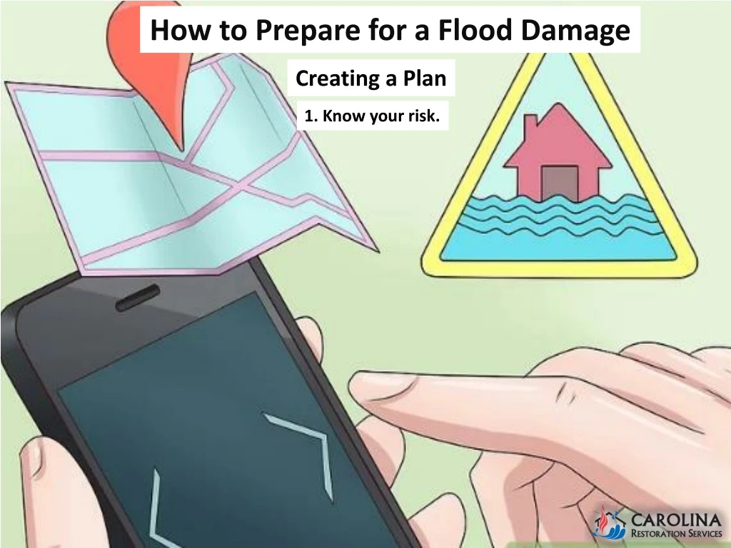 how to prepare for a flood damage